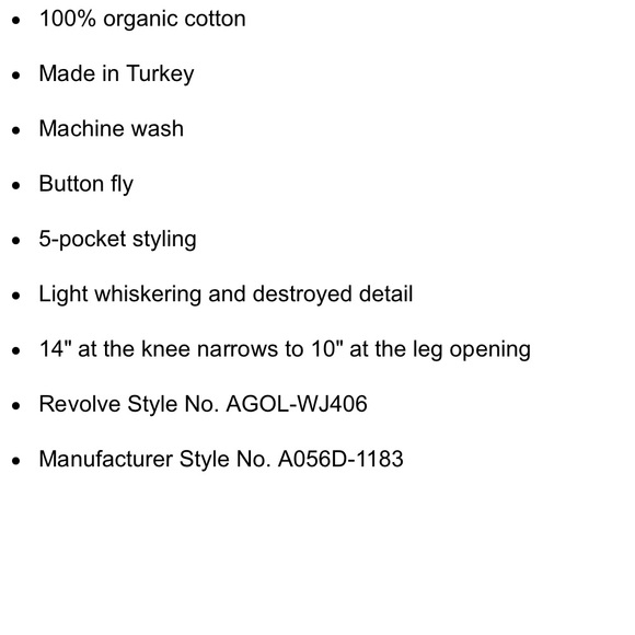 NWT AGOLDE Riley High Rise Crop Straight Jeans - Picture 2 of 6